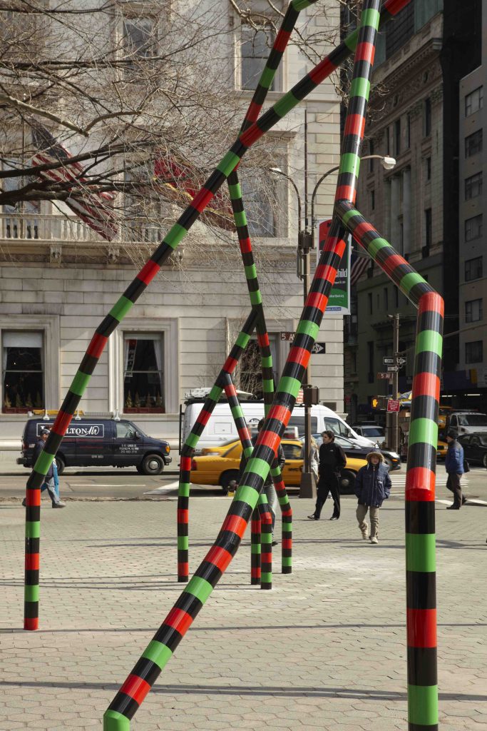 <i>Empire</i>, 2011
</br> installation view, Public Art Fund, New York