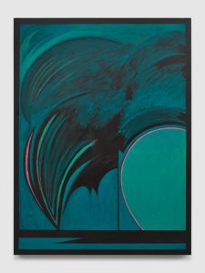 <i>Hudson River Blue Green</i>, 2007</br>acrylic on canvas</br>
101,6 x 76,2 cm / 40 x 30 in