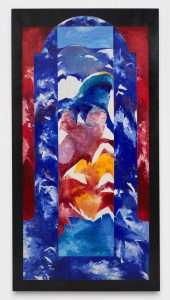 <i>Sea Door</i>, 1966</br>oil on canvas</br>
246,4 x 129,5 cm / 97 x 51 in