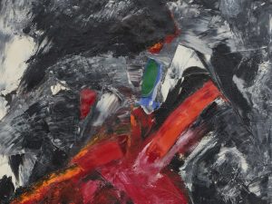 <i>The Widow</i>, 1958 </br>
(detail)</br>