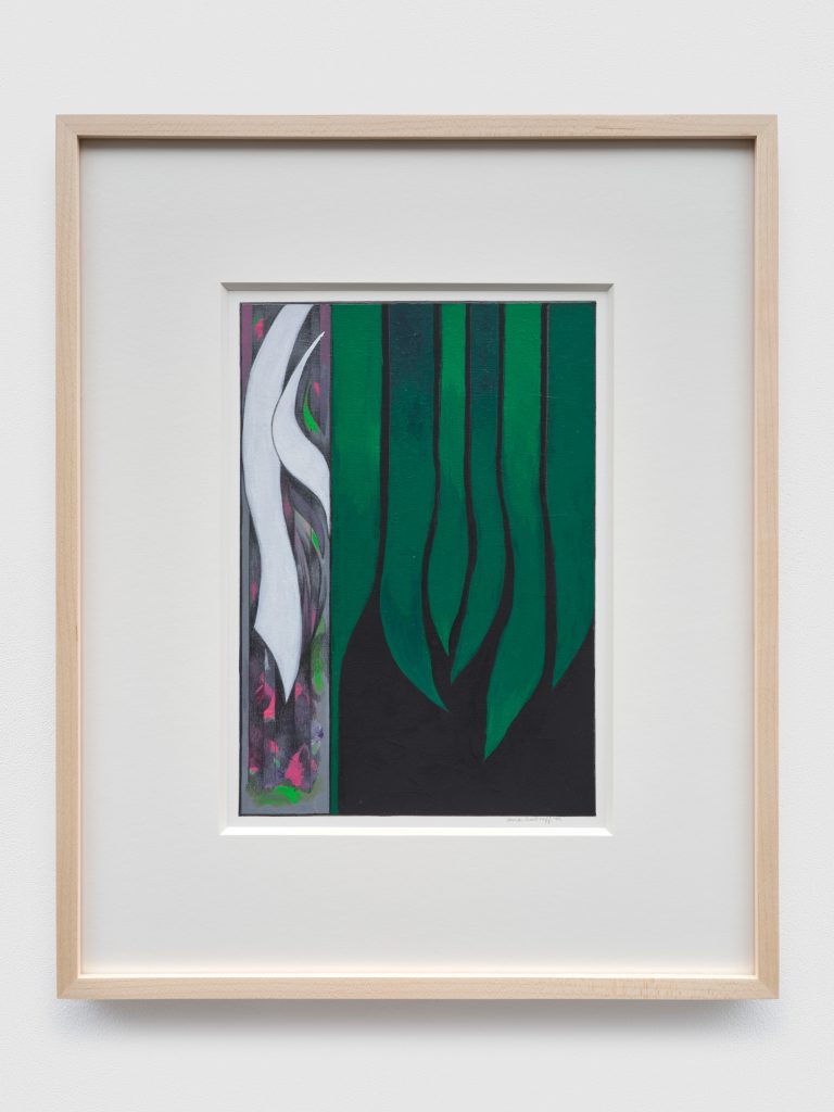 <i>Untitled</i>, 1992</br>acrylic and graphite on paper</br> 
45,1 x 35,6 cm / 17.8 x 14 in (framed)