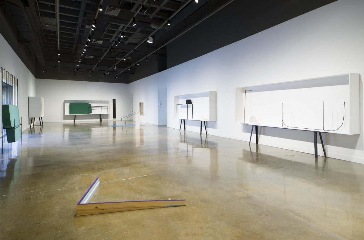<i>Thea Djordjadze</i>, 2014
</br> installation view, MIT List Visual Arts Center, Cambridge