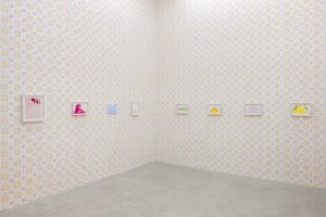 <i>i am going to sleep now</i>, 2022 </br> installation view, kaufmann repetto, milan