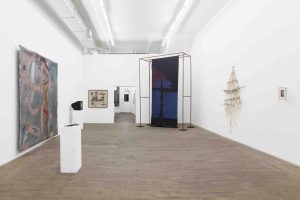 <i>Re-materialized: The Stuff That Matters</i>, 2023 </br> installation view, kaufmann repetto, new york