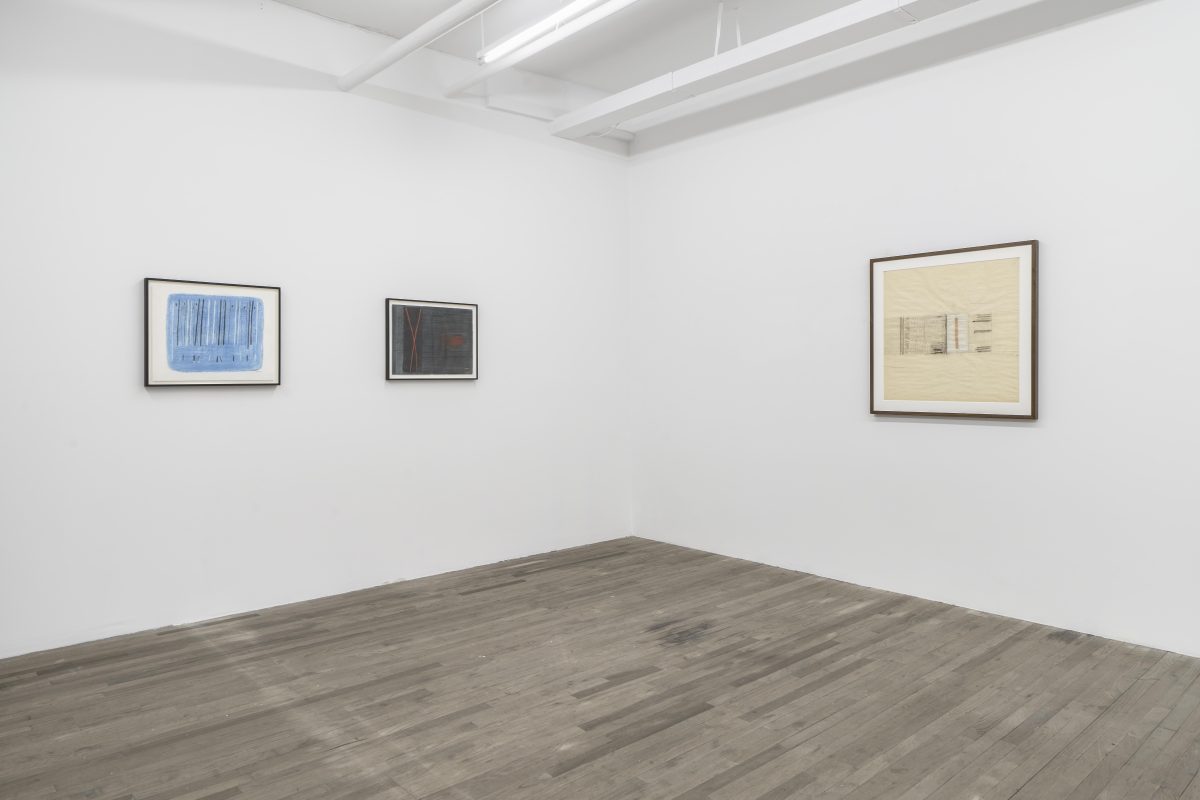 <i>Bice Lazzari: The Mark & The Measure. Selected Works from 1939-1981</i>, 2023 </br> installation view, kaufmann repetto, new york>