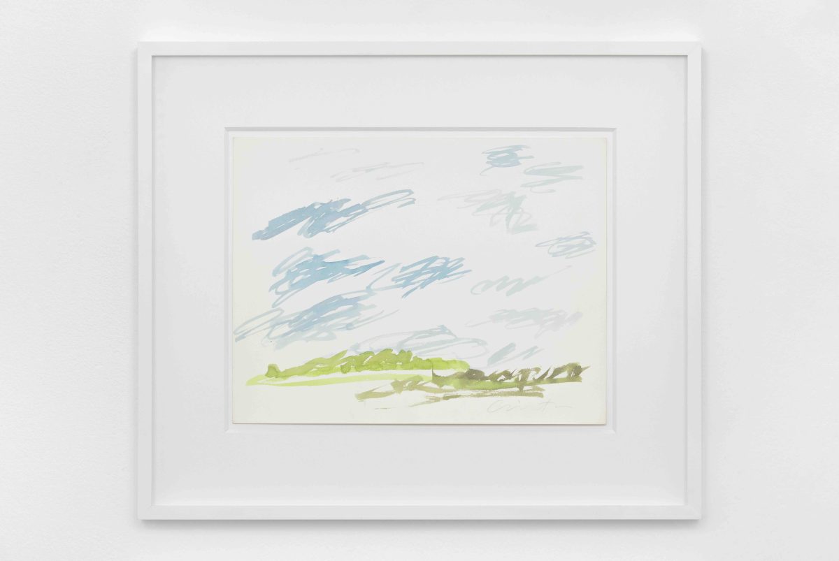 <i> Untitled</i>, 1985</br>watercolor on paper</br>
25,5 x 33 cm / 10 x 13 in