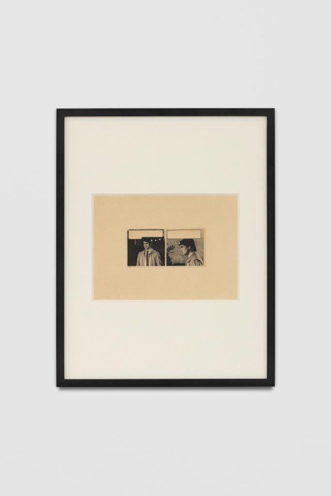 John Stezaker,<i>Blank Thoughts (Photoroman)</i>, 1978</br> collage
</br> 42,5 x 32,5 x 4 cm / 13.5 x 13 x 1.5 in (framed)</br>
15 x 20 cm / 6 x 8 in (unframed)>
