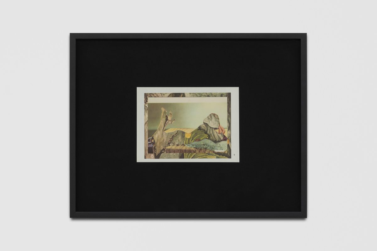 John Stezaker,<i> Spell </i>, 2022 </br> collage
</br> 42 x 53,5 x 4 cm / 16.5 x 21 x 1.5 in (framed)</br>
39 x 51 cm / 15 x 20 in (unframed)