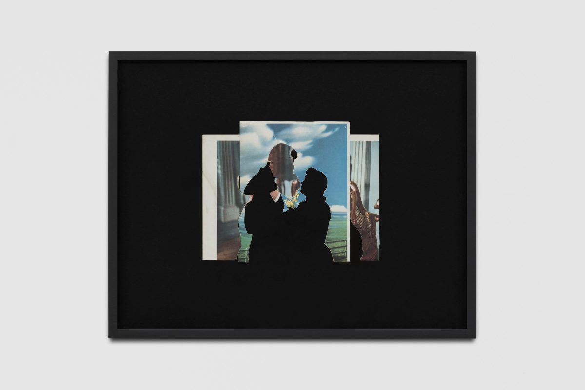 John Stezaker,<i>Double Shadow</i>, 2021 </br> collage
</br> 42 x 53,5 x 4 cm / 16.5 x 21 x 1.5 in (framed)</br>
39 x 51 cm / 15 x 20 in (unframed)