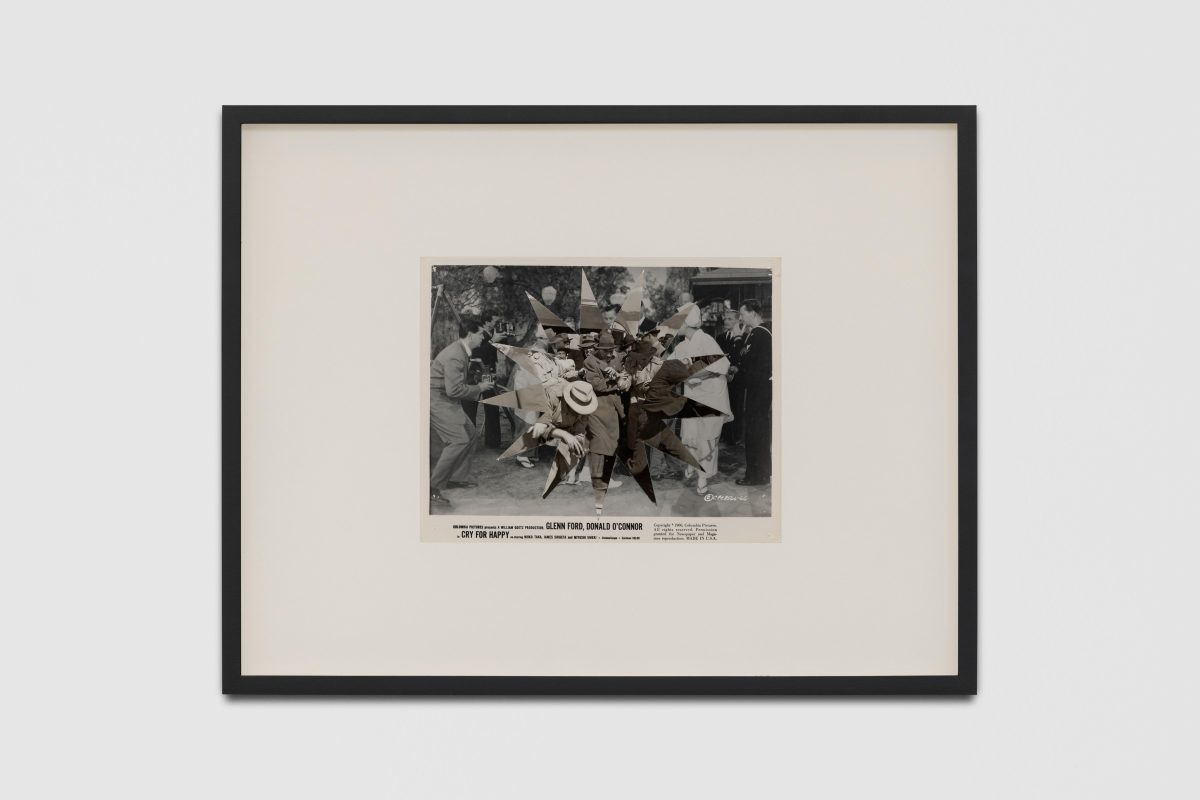 John Stezaker,<i> Disastro</i>, 2019 </br> collage
</br> 42 x 53,5 x 4 cm / 16.5 x 21 x 1.5 in (framed)</br>
39 x 51 cm / 15 x 20 in (unframed)