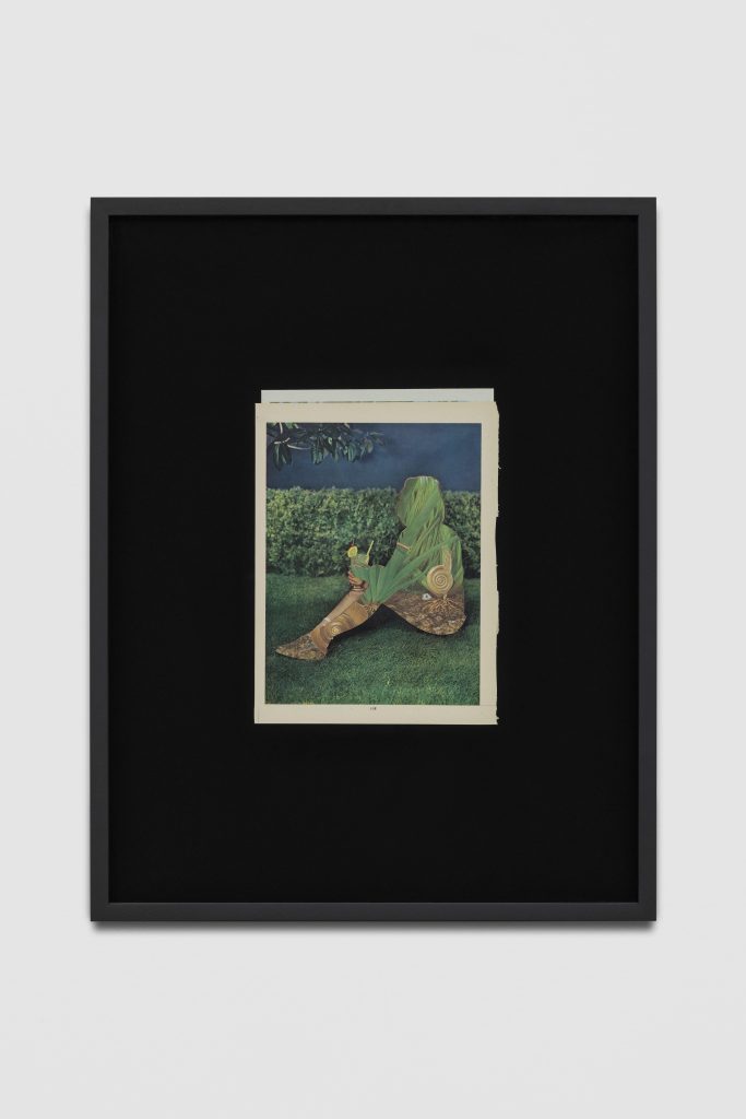 John Stezaker,<i> Spell </i>, 2022 </br> collage
</br> 53,5 x 42 x 4 cm / 21 x 16.5 x 1.5 in (framed)</br>
51 x 39 cm / 20 x 15 in (unframed)