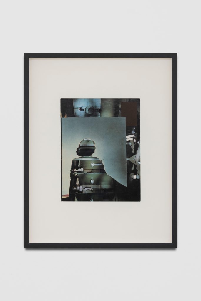 John Stezaker,<i> She </i>, 2023 </br> collage
</br> 53,5 x 42 x 4 cm / 21 x 16.5 x 1.5 in (framed)</br>
51 x 39 cm / 20 x 15 in (unframed)