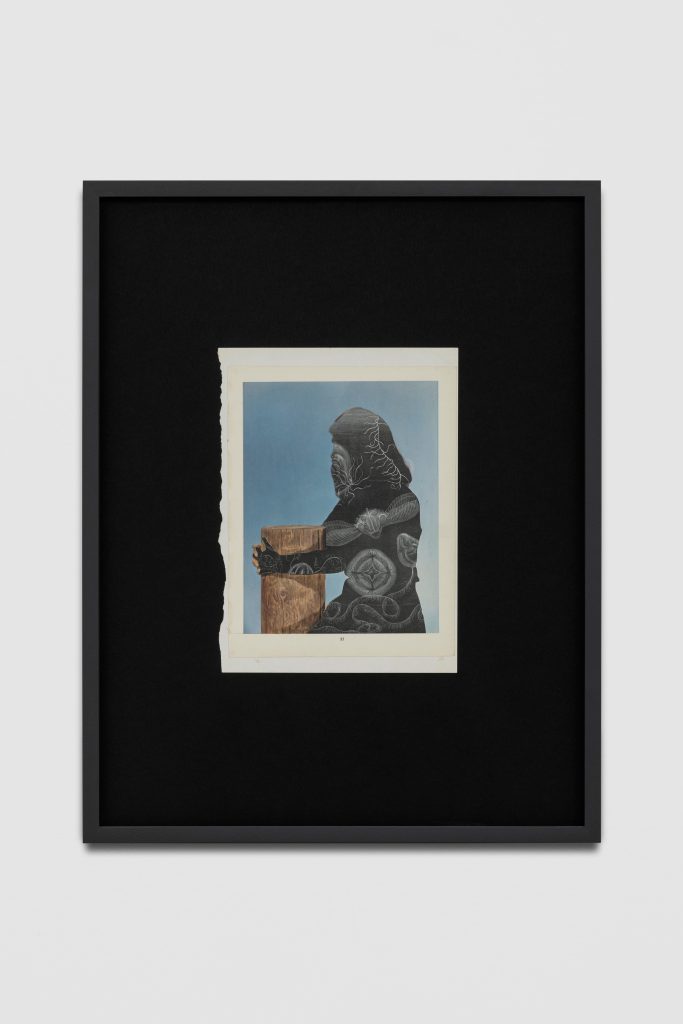 John Stezaker,<i> Spell </i>, 2022 </br> collage
</br> 53,5 x 42 x 4 cm / 21 x 16.5 x 1.5 in (framed)</br>
51 x 39 cm / 20 x 15 in (unframed)>