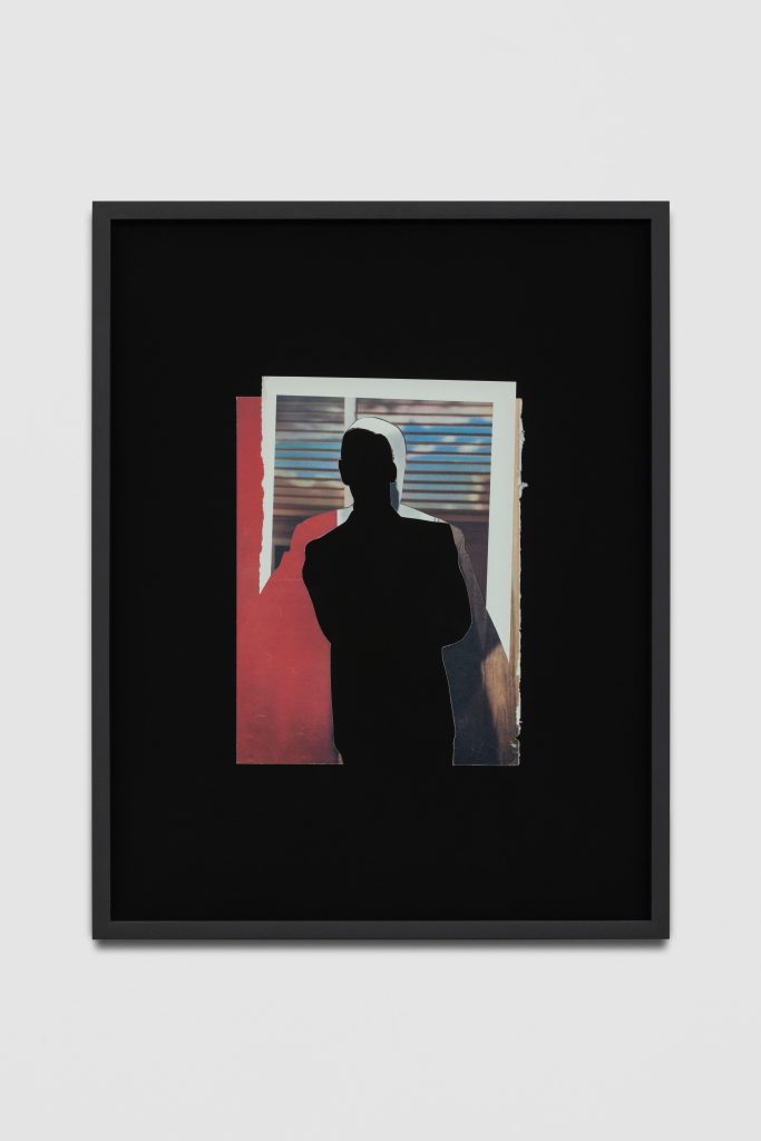 John Stezaker,<i>Double Shadow</i>, 2021 </br> collage
</br> 53,5 x 42 x 4 cm / 21 x 16.5 x 1.5 in (framed)</br> 51 x 39 cm / 20 x 15 in (unframed)