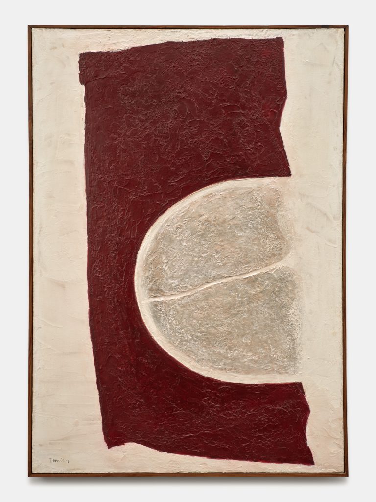 Tomie Ohtake, <i> Untitled</i>, 1969 </br>oil paint on canvas </br>92 x 65 cm / 36.2 x 25.6 in