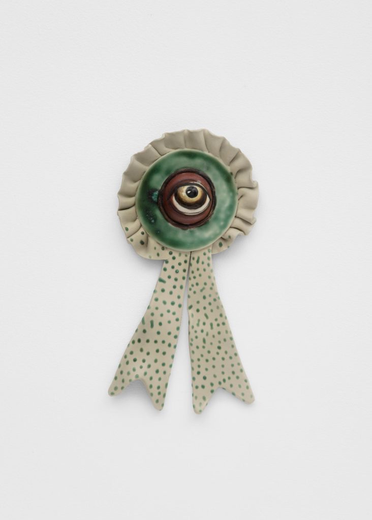 Skuja Braden, <i> Green Ribbon</i> porcelain</br> 26,7 x 14 x 3,9 cm / 10.5 x 5.5 x 1.5 in