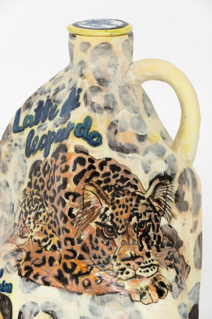 Skuja Braden, <i>Latte di Leopardo</i>, 2023 </br> porcelain </br> (detail)