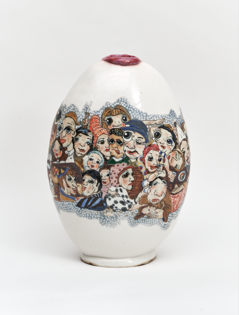 <i> The Wedding Feast</i>, 2008</br> porcelain </br>48 x 36 x 24 cm / 19 x 14 x 9.5 in>