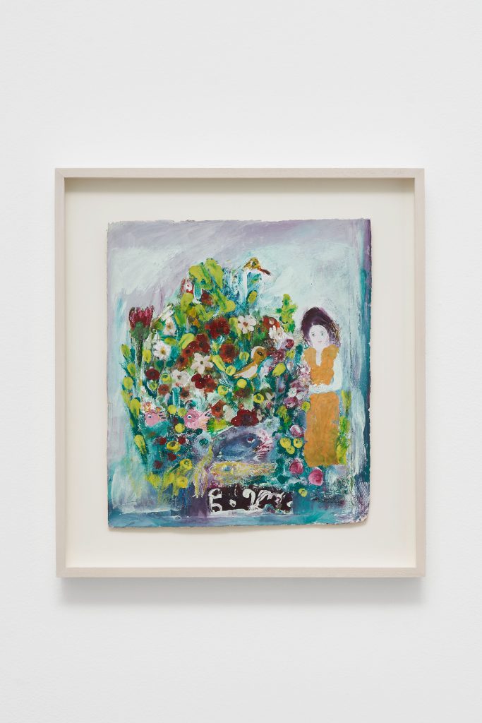 Elene Chantladze, <i>Untitled</i></br> gouache on cardboard</br>31 x 27 cm / 12.2 x 10.6 in