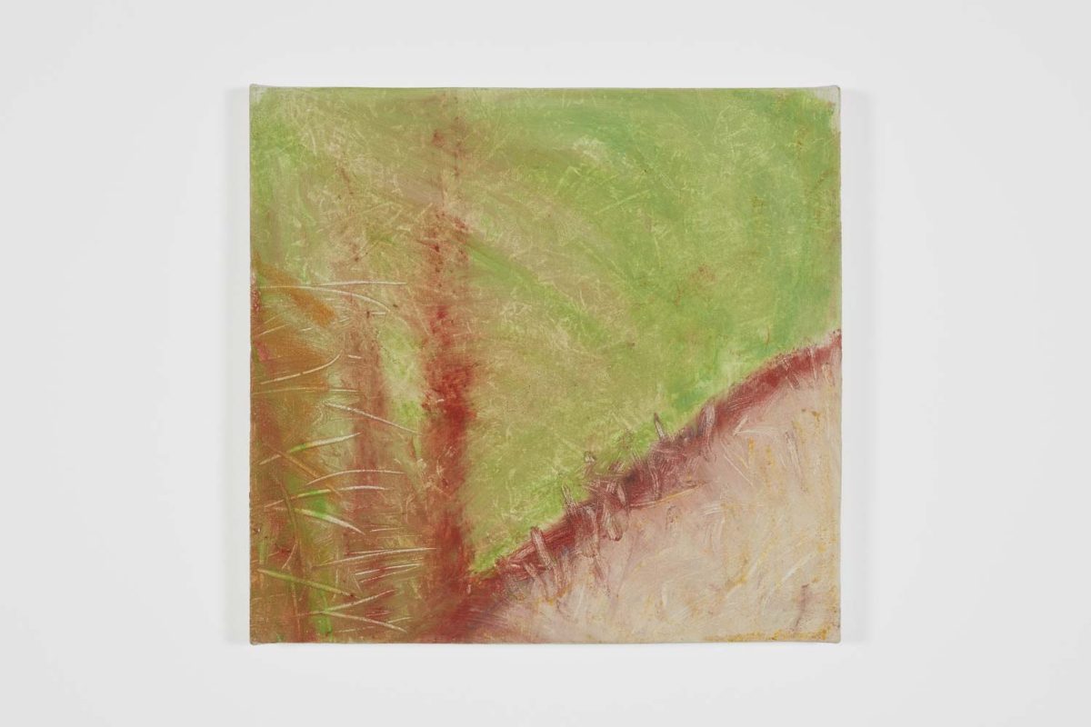 <i>Psalm 100 69</I>, 1993
</br>
oil on canvas</br>30,5 x 30,5 cm / 12 x 12 in>
