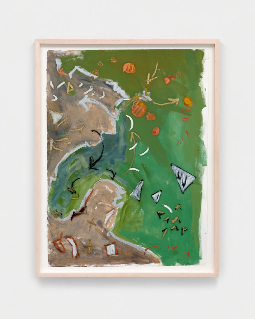 <i>Signs of Civilization, #16</I>, 2010</br>
acrylic and mixed media</br>
83 x 64 cm / 32.7 x 25.2 in>