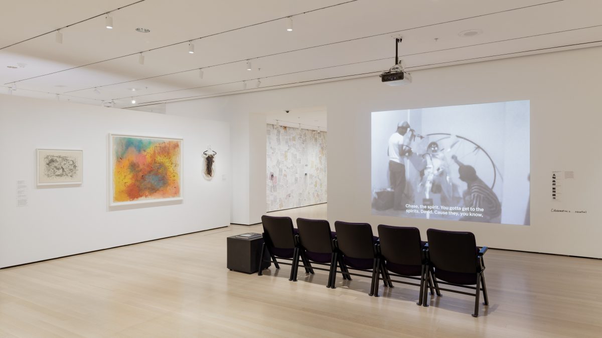 <i>Just Above Midtown: Changing Spaces</I>, 2022</br>
installation view, The Museum of Modern Art, New York