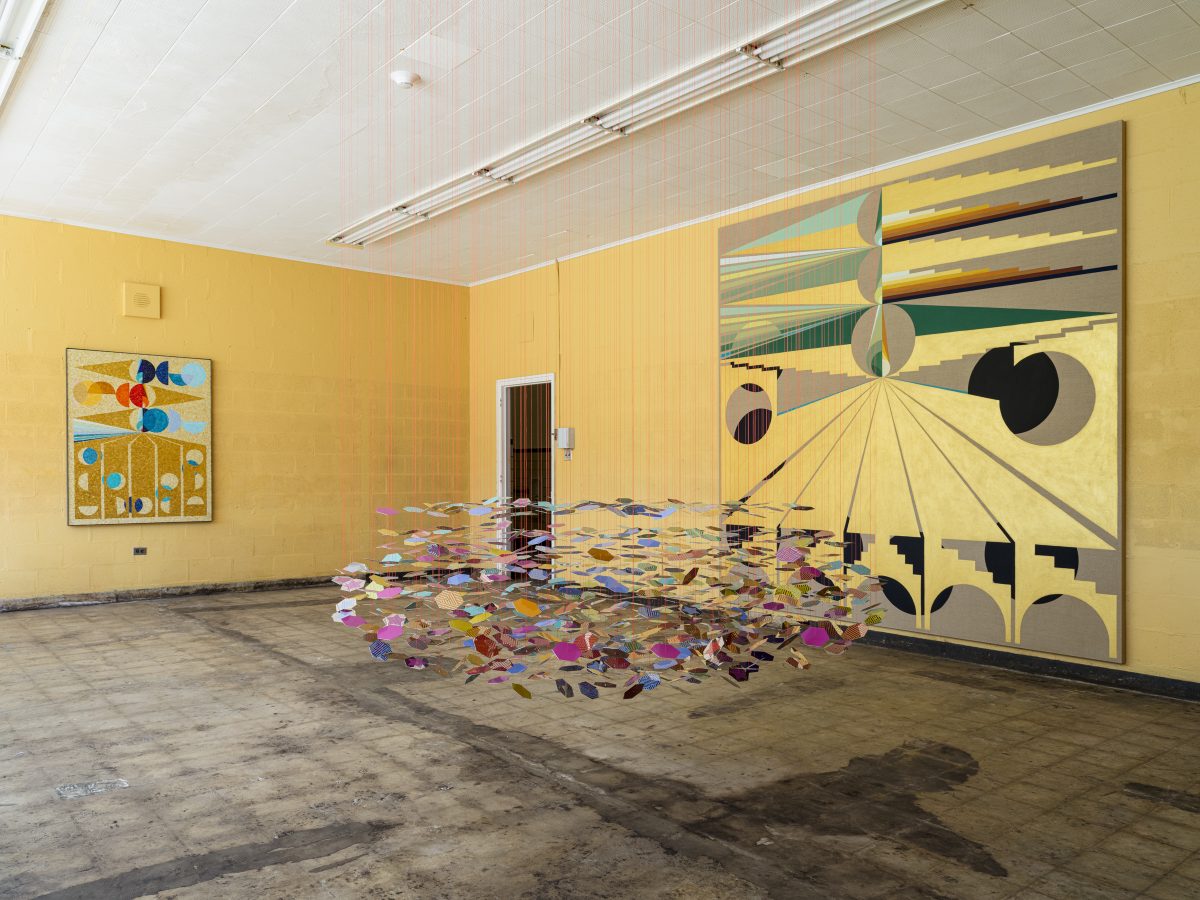 <i>inaugural exhibition</I>, 2024</br>
installation view, THE CAMPUS, Hudson, NY