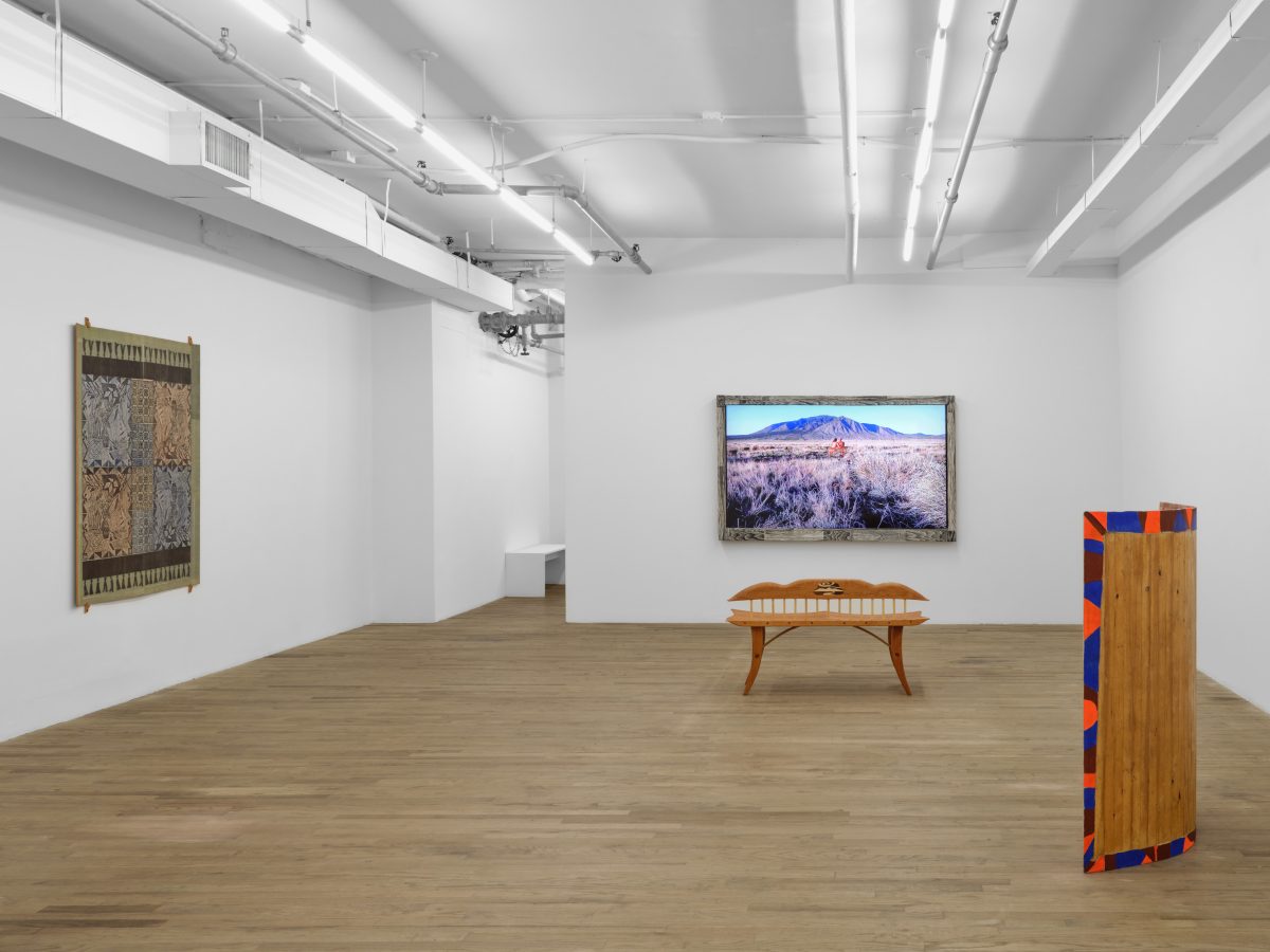 paula wilson <i>winds keep time</I>, 2024</br>
installation view, 55 walker | kaufmann repetto new york