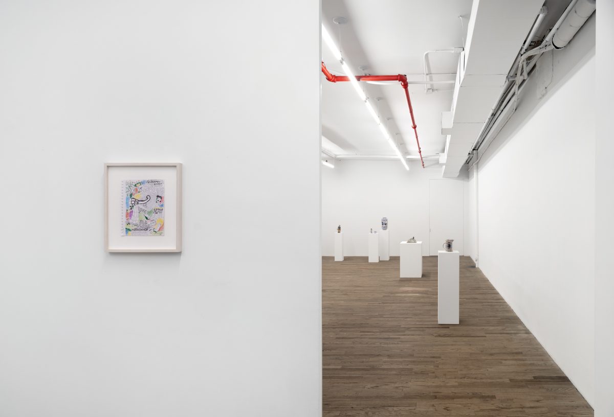 <i>noW girls allowed</I>, 2024</br>
installation view, kaufmann repetto new york