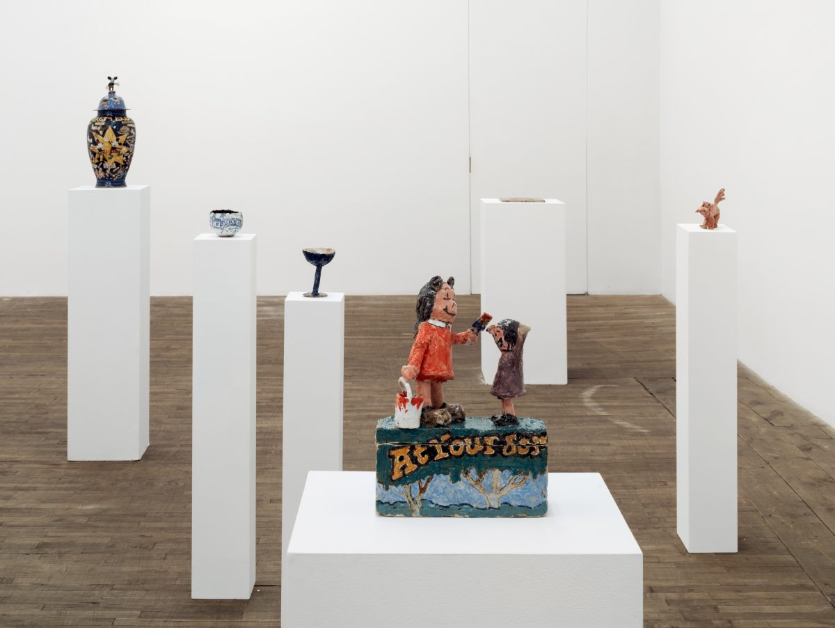 <i>noW girls allowed</I>, 2024</br>
installation view, kaufmann repetto new york