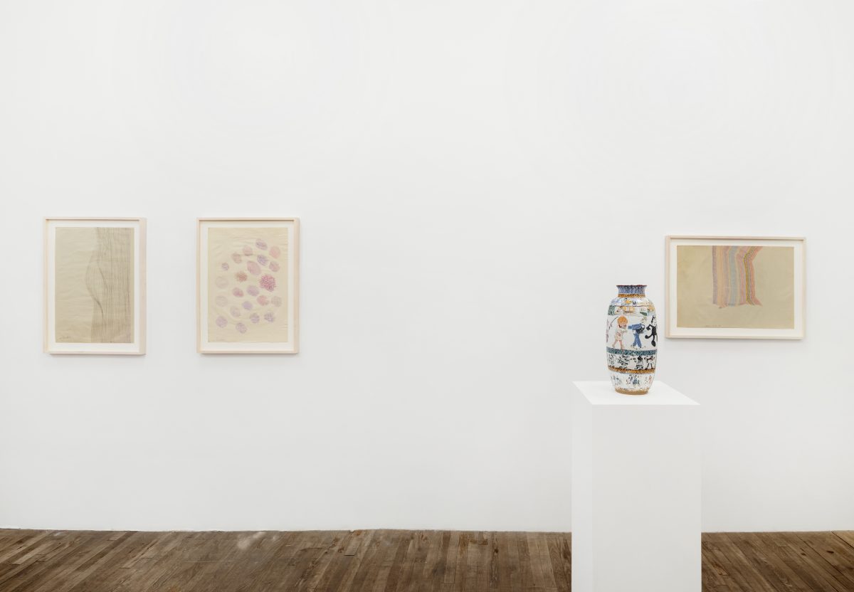 <i>noW girls allowed</I>, 2024</br>
installation view, kaufmann repetto new york