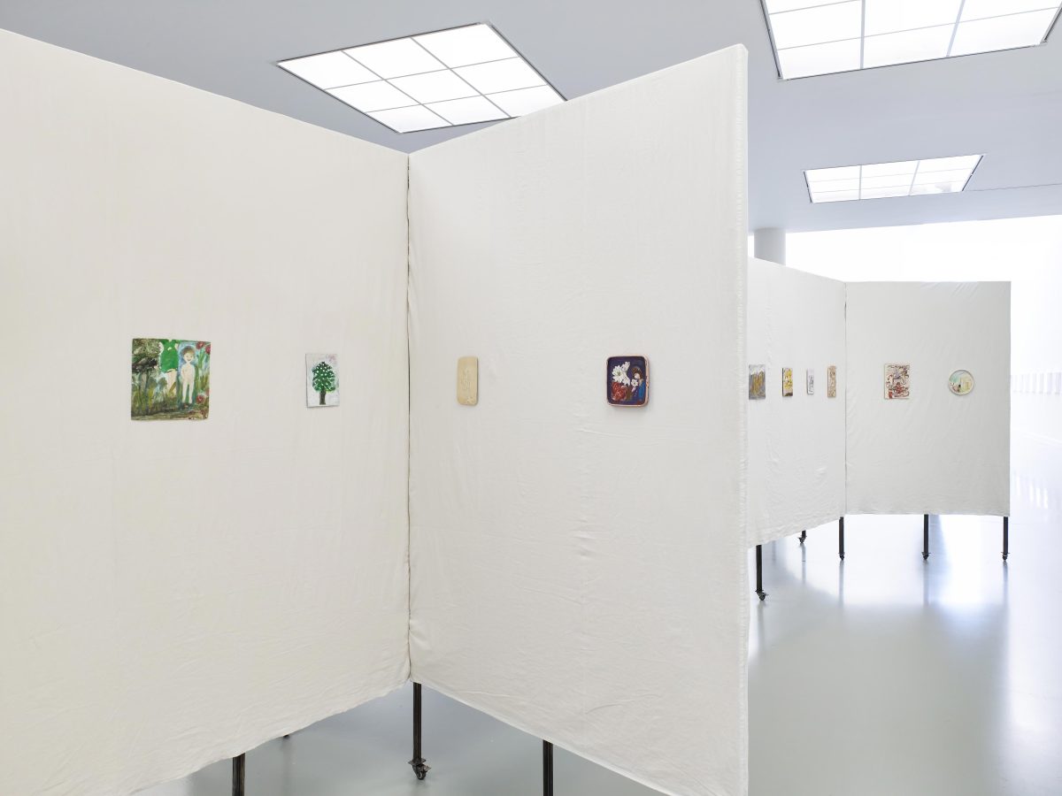 <i>Elene Chantladze & Nata Janberidze / Keti Toloraia (Rooms Studio)</i>, 2023 </br> installation view, M HKA, Antwerp