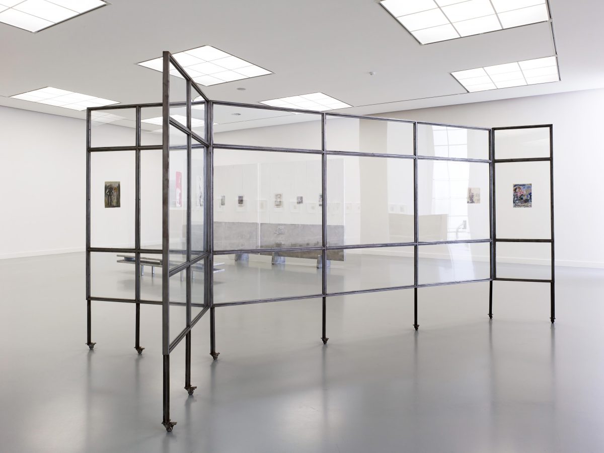 <i>Elene Chantladze & Nata Janberidze / Keti Toloraia (Rooms Studio)</i>, 2023 </br> installation view, M HKA, Antwerp>