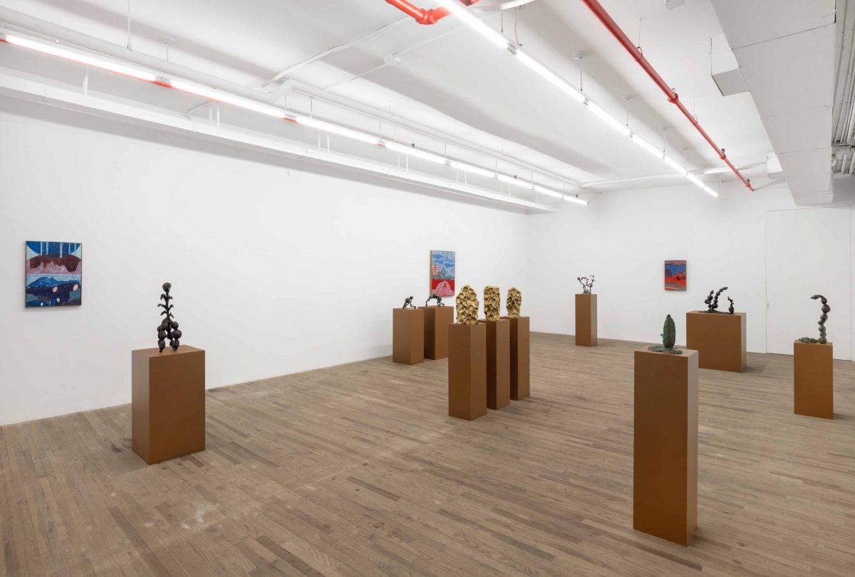 <i>honey honey honey</I>, 2024</br>
installation view, kaufmann repetto new york