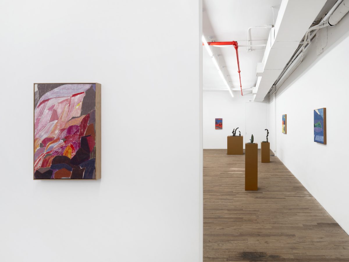 <i>honey honey honey</I>, 2024</br>
installation view, kaufmann repetto new york