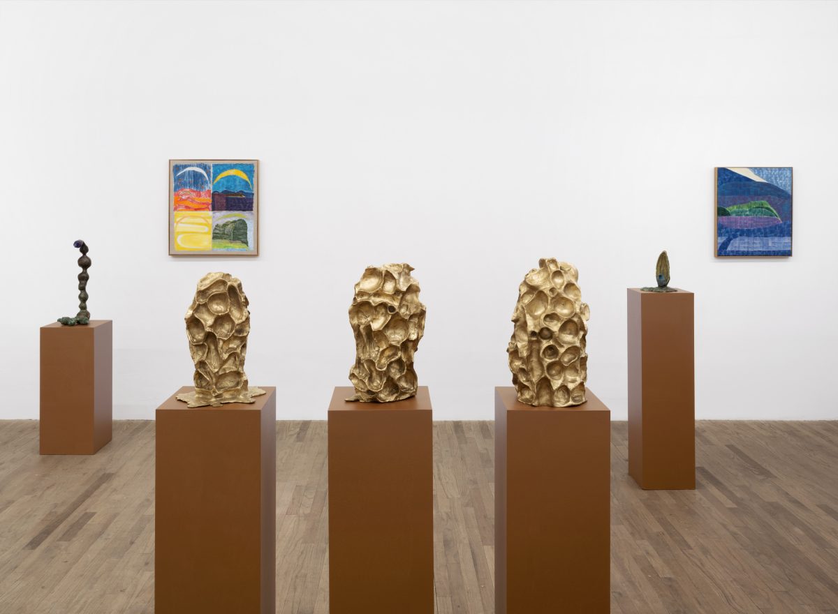 <i>honey honey honey</I>, 2024</br>
installation view, kaufmann repetto new york