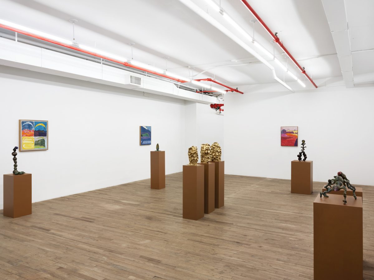 <i>honey honey honey</I>, 2024</br>
installation view, kaufmann repetto new york