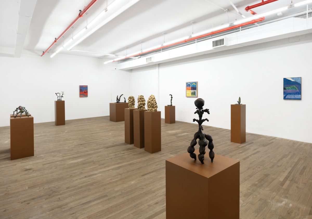 <i>honey honey honey</I>, 2024</br>
installation view, kaufmann repetto new york