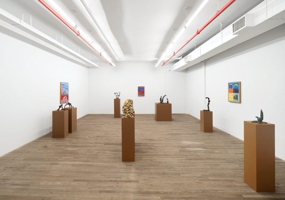 <i>honey honey honey</I>, 2024</br>
installation view, kaufmann repetto new york