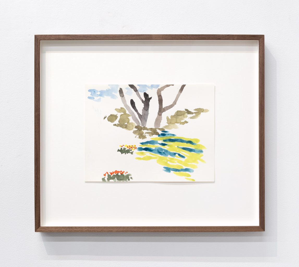 <i>untitled</i>, 1985 </br>
Watercolor on paper</br>
45,7 x 53,3 x 3,8 cm / 18 x 21
x 1.5 in
