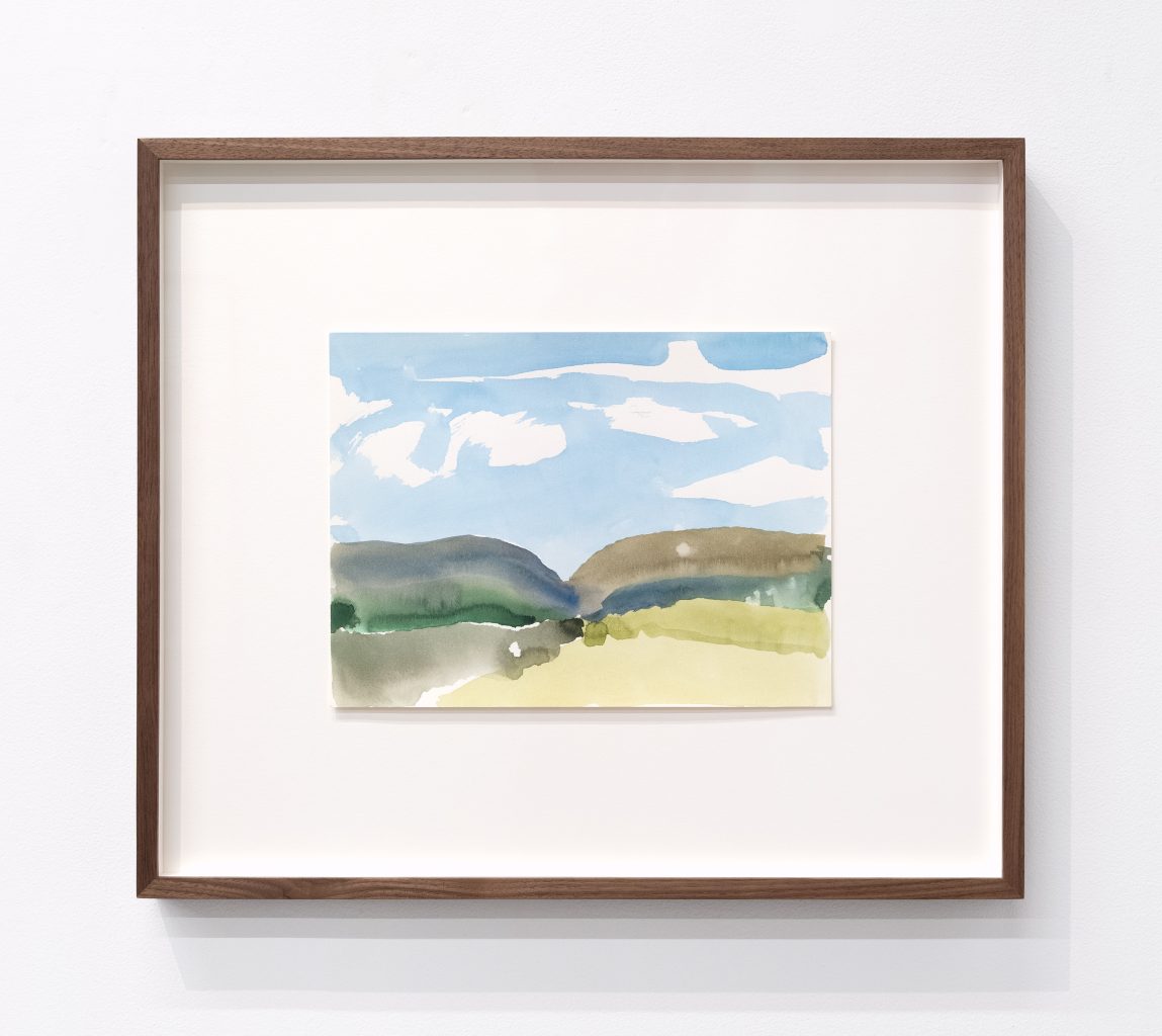 <i>untitled</i>, 1984 </br>
Watercolor on paper</br>
45,7 x 53,3 x 3,8 cm / 18 x 21
x 1.5 in