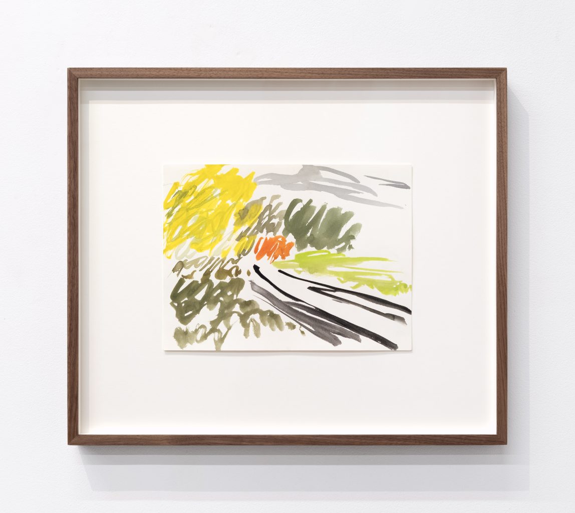 <i>untitled</i>, 1984 </br>
Watercolor on paper</br>
45,7 x 53,3 x 3,8 cm / 18 x 21
x 1.5 in
