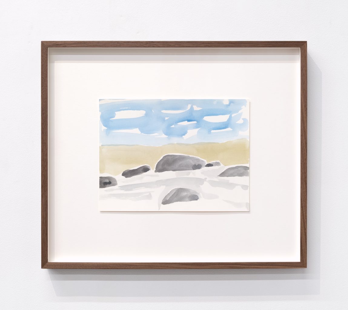 <i>untitled</i>, 1984 </br>
Watercolor on paper</br>
45,7 x 53,3 x 3,8 cm / 18 x 21
x 1.5 in 
x 1.5 in