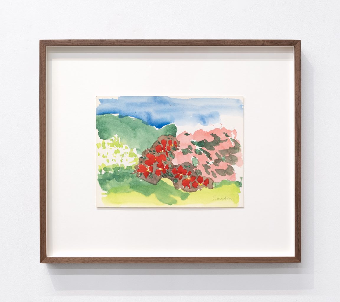 <i>untitled</i>, 1982 </br>
Watercolor on paper</br>
45,7 x 53,3 x 3,8 cm / 18 x 21
x 1.5 in