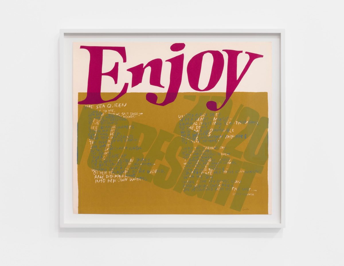 <i>the sea queen</i>, 1967 </br>
screenprint</br>
58,4 x 66,7 cm / 23 x 26.3 in