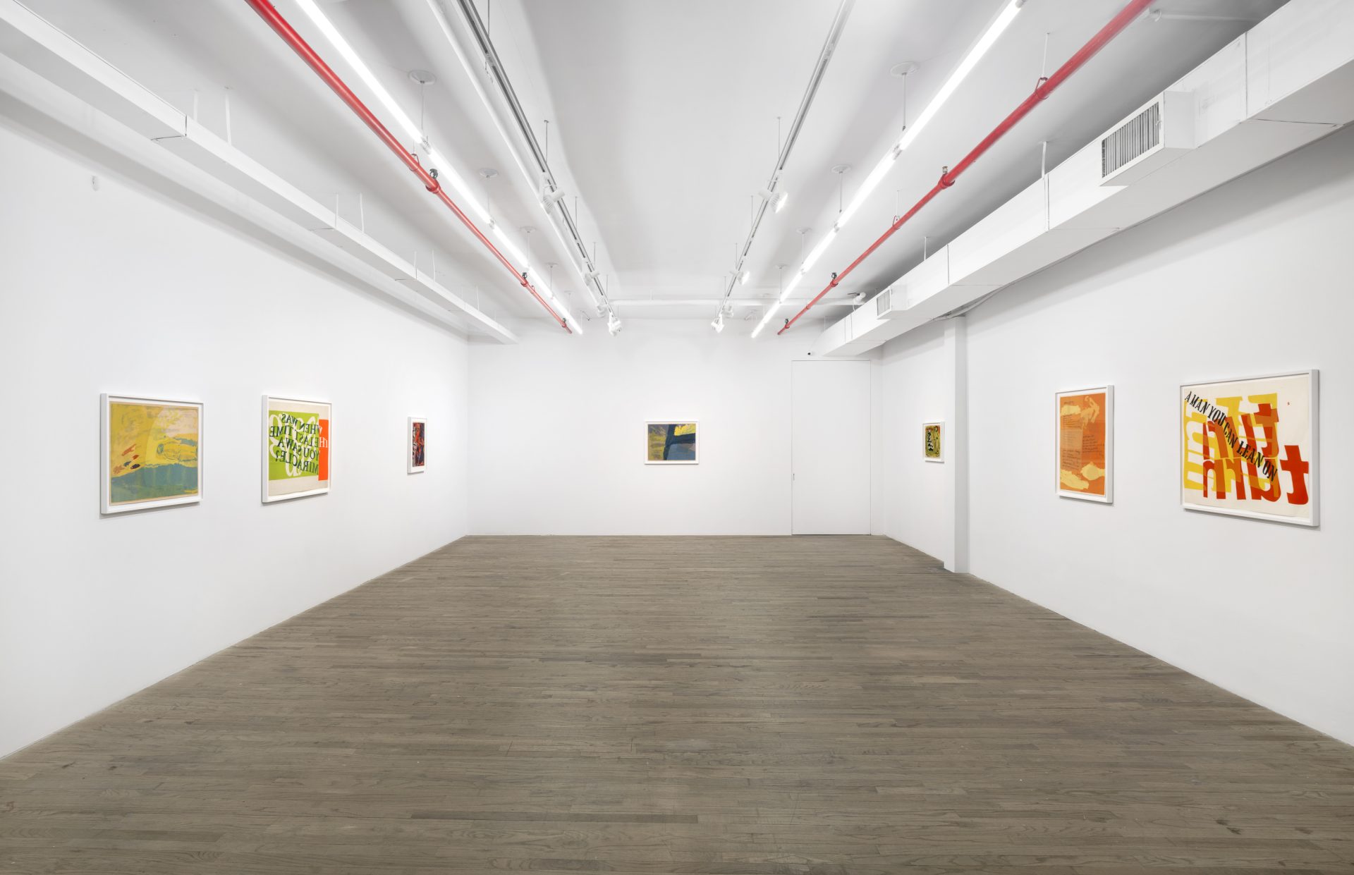<i>love and a butterfly, </i> 2025 </br>
installation view, kaufmann repetto, new york</br>