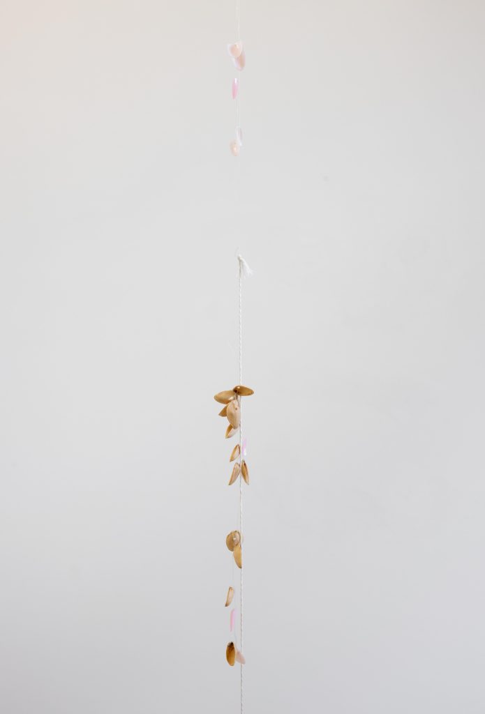 <i> Pistachio Pangolin on the Continuous Fingernail Transmitter,</i> 2020 </br>
(detail)