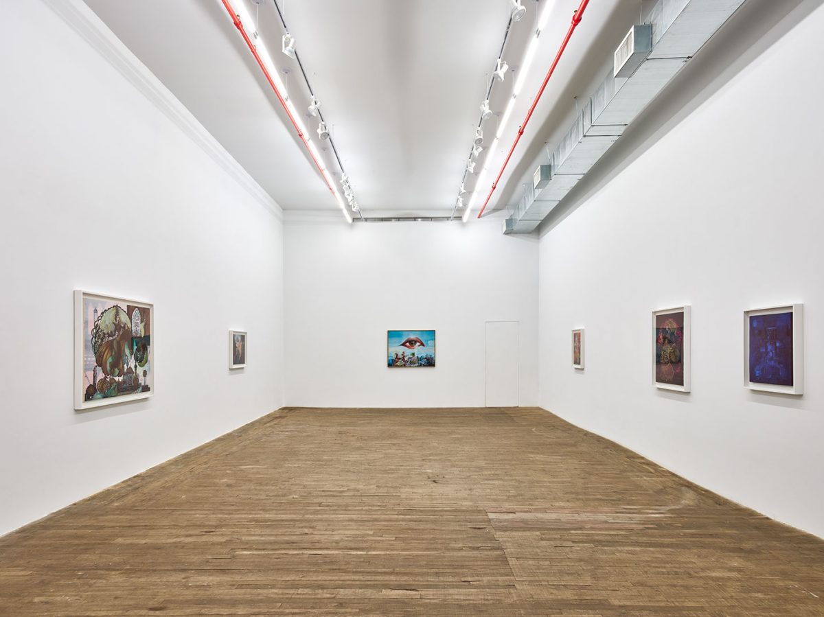 <i>the flower woman, </i> 2025 </br>
installation view, kaufmann repetto, new york</br>