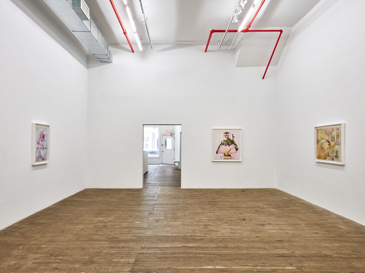 <i>the flower woman, </i> 2025 </br>
installation view, kaufmann repetto, new york</br>