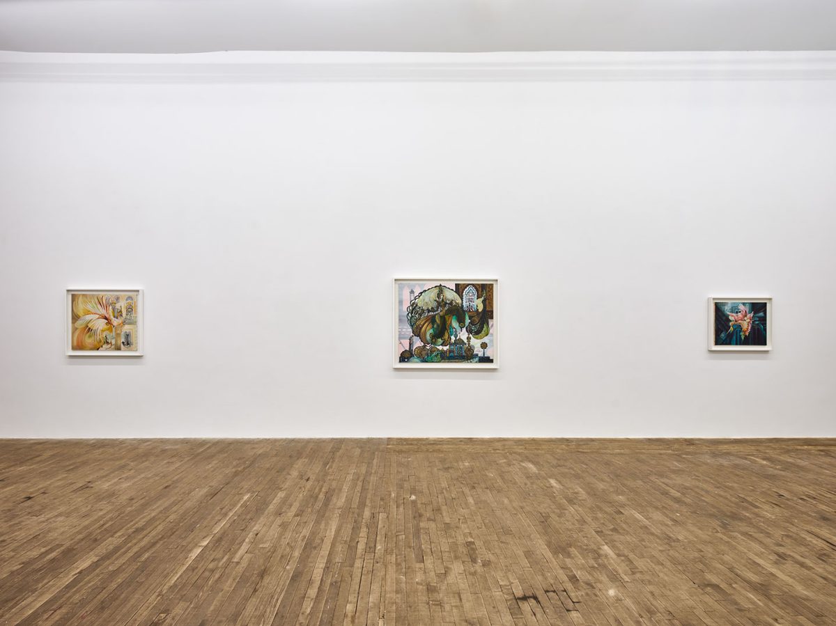 <i>the flower woman, </i> 2025 </br>
installation view, kaufmann repetto, new york</br>